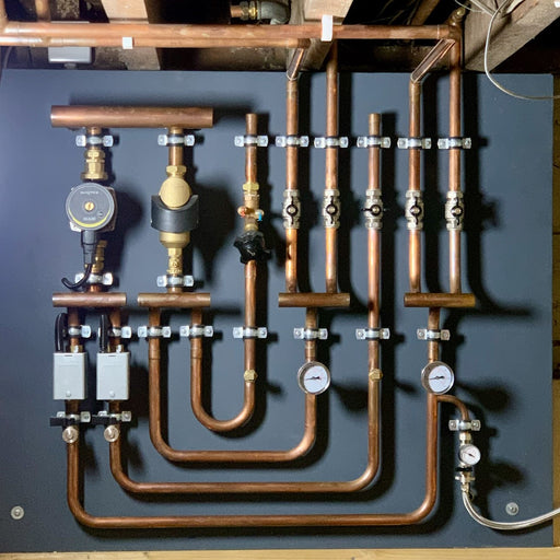 Heating panel in basement Muswell Hill